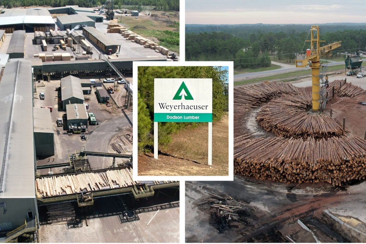 Weyerhaeuser to invest $96 million in Dodson sawmill, Louisiana