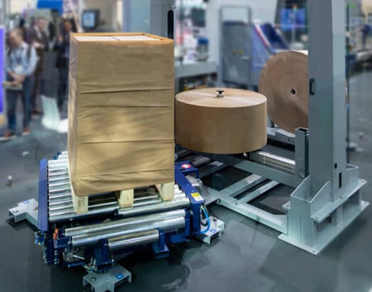 Mondi and Robopac developed sustainable paper wrapping solution