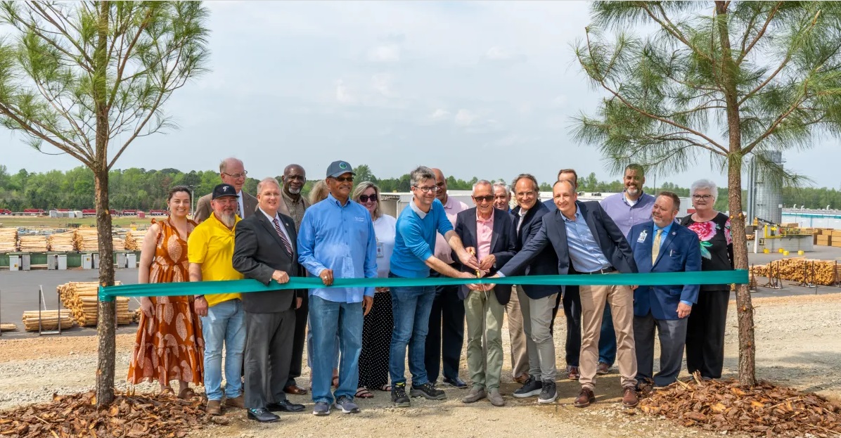 Binderholz opens lumber production facility in North Carolina