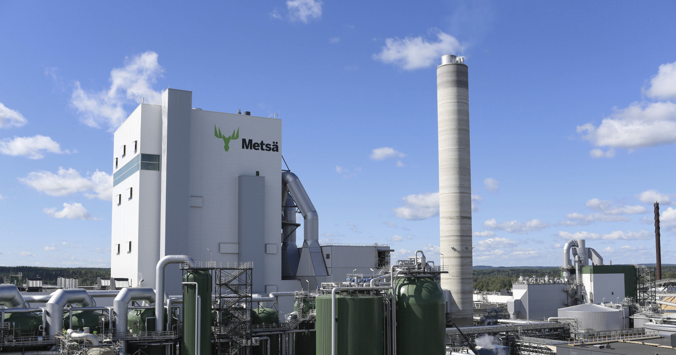 Metsa Group и Fortum будут сотрудничать в сфере переработки двуокиси углерода