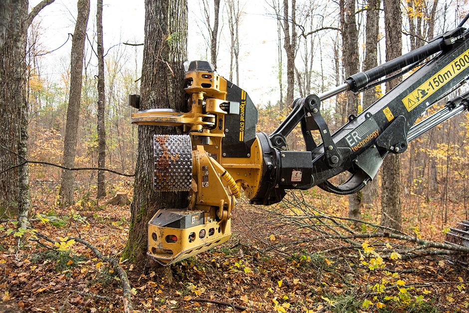 Tigercat launches 570 fixed harvesting head