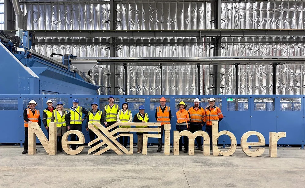 Timberlink manufactures first GLT beam at Tarpeena facility in South Australia