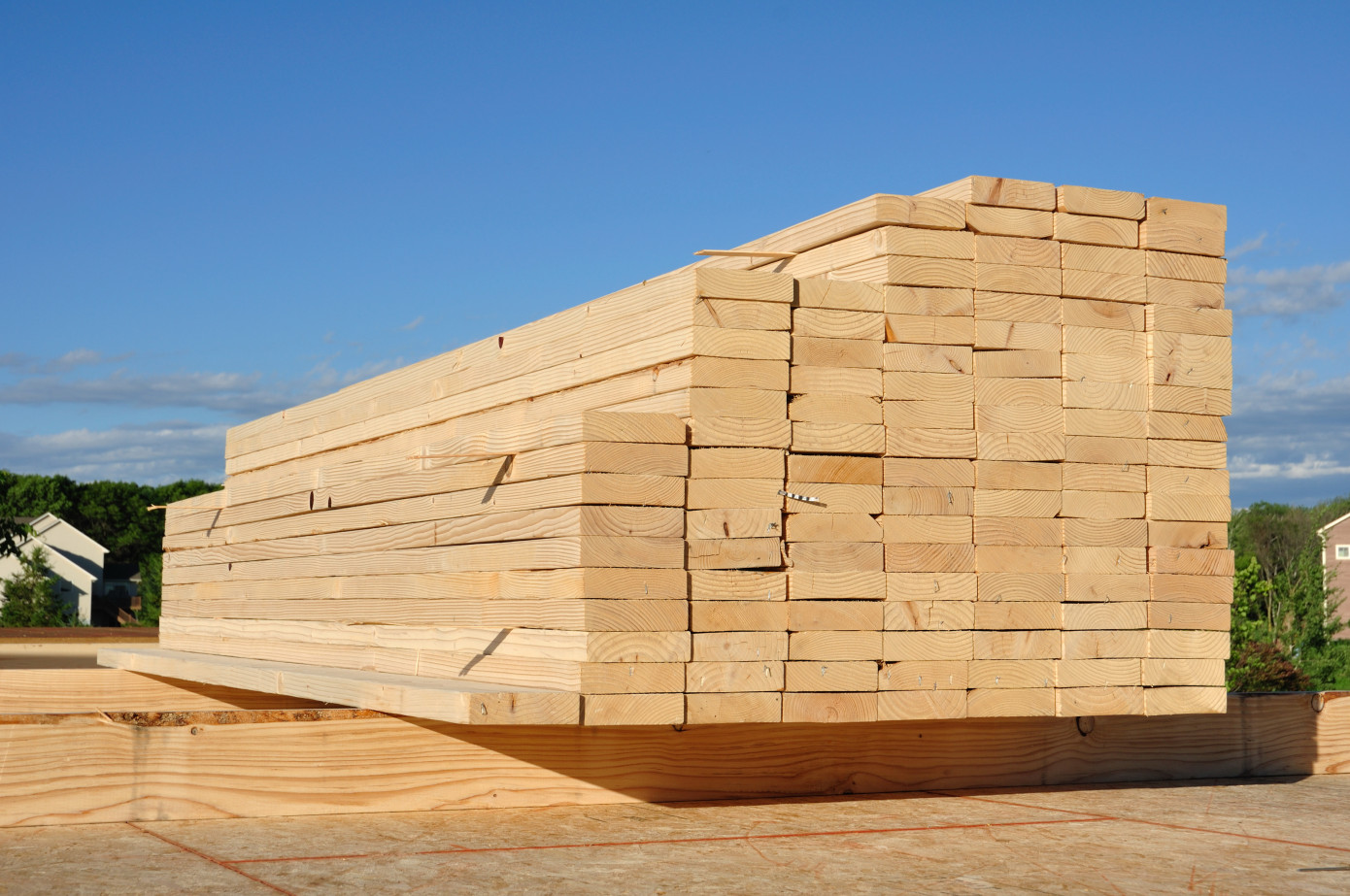 In January, price for lumber exported from Canada loses 6%