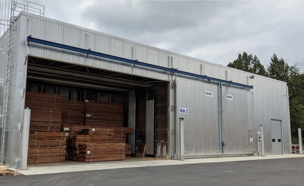 Mühlböck supplies dry kilns for Power Wood in Agassiz, Canada