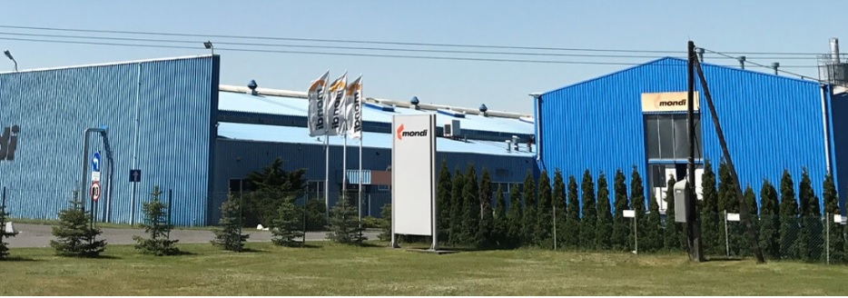 Mondi installed new equipment at its plant in Szczecin, Poland