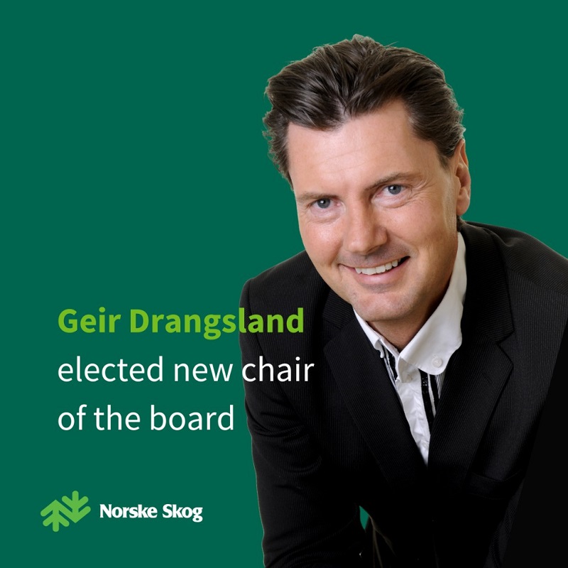 Norske Skog elects Geir Drangsland as new chair of Board