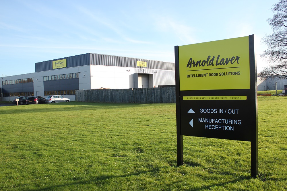 Arnold Laver opens door manufacturing facility in Thornaby, UK