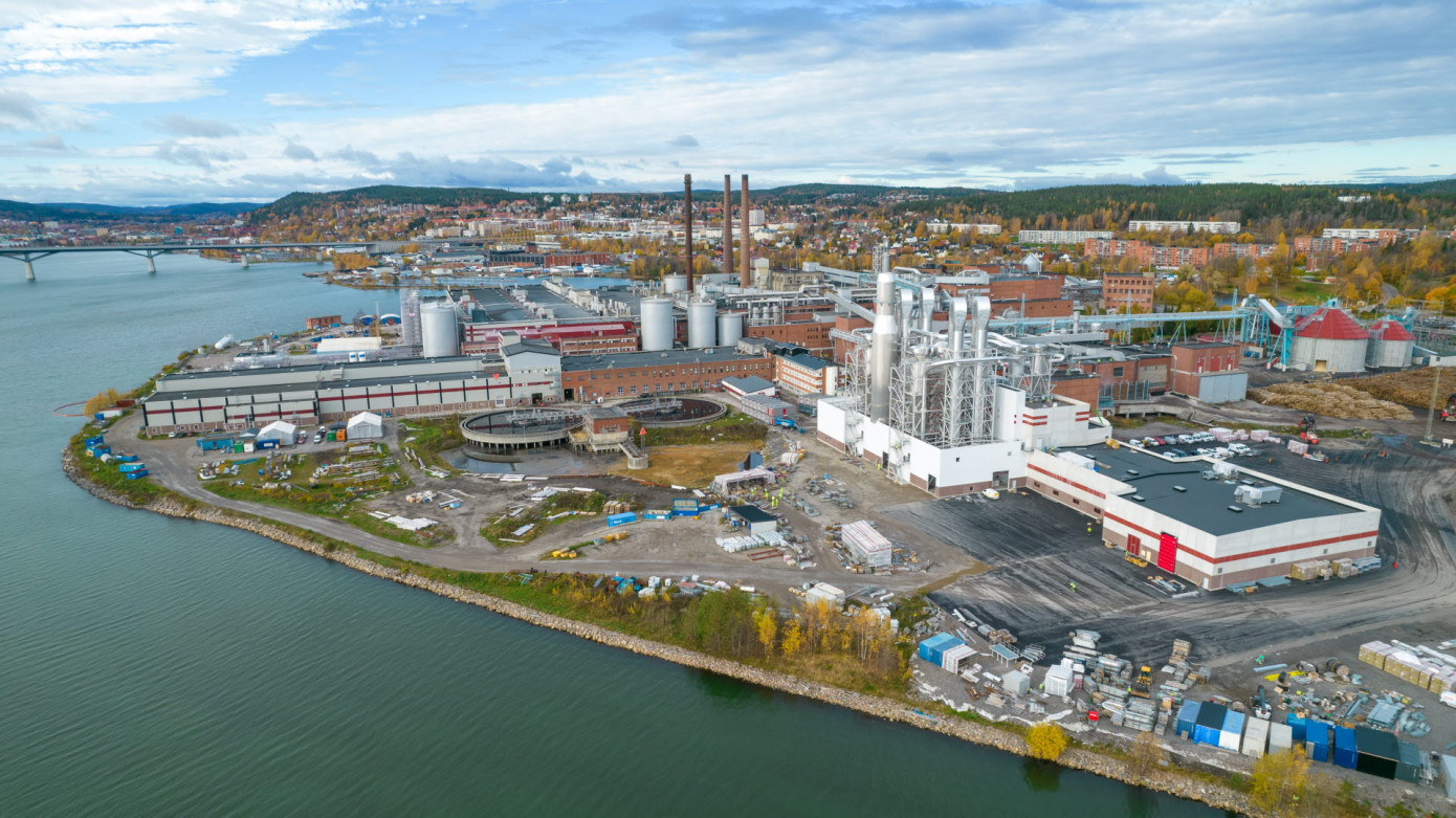 SCA inaugurates Ortviken"s new pulp mill in Sweden