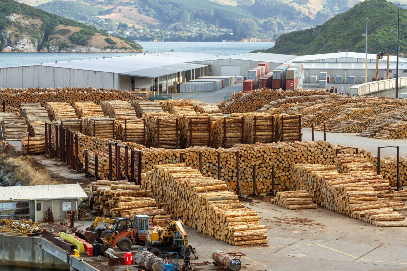 Imports of logs to Japan contract 25% in August