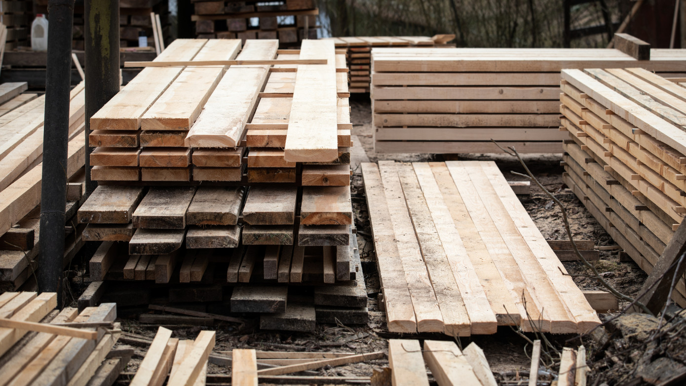 Exports of lumber from Sweden increase 39% in November