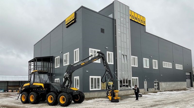 Ponsse opens new service centre in Tomsk, Russia