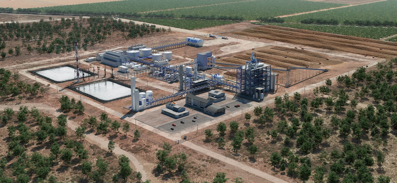 Mote to build biomass plant near Sacramento, California