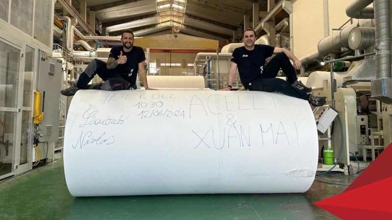 Xuan Mai Paper starts up tissue rewinder in Vietnam