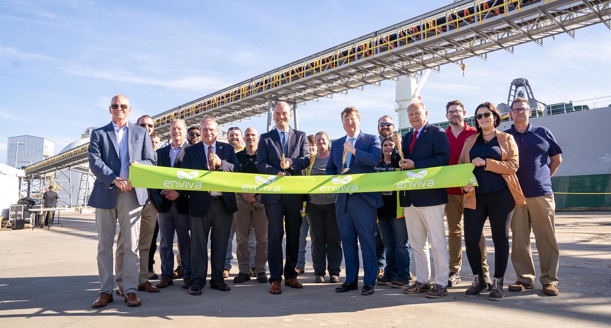 Enviva opens new terminal at Port of Pascagoula in Mississippi