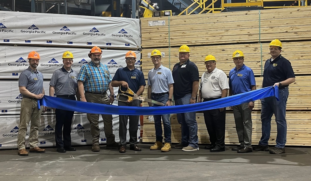 Georgia-Pacific completes $120 million upgrade of Pineland Lumber in Texas