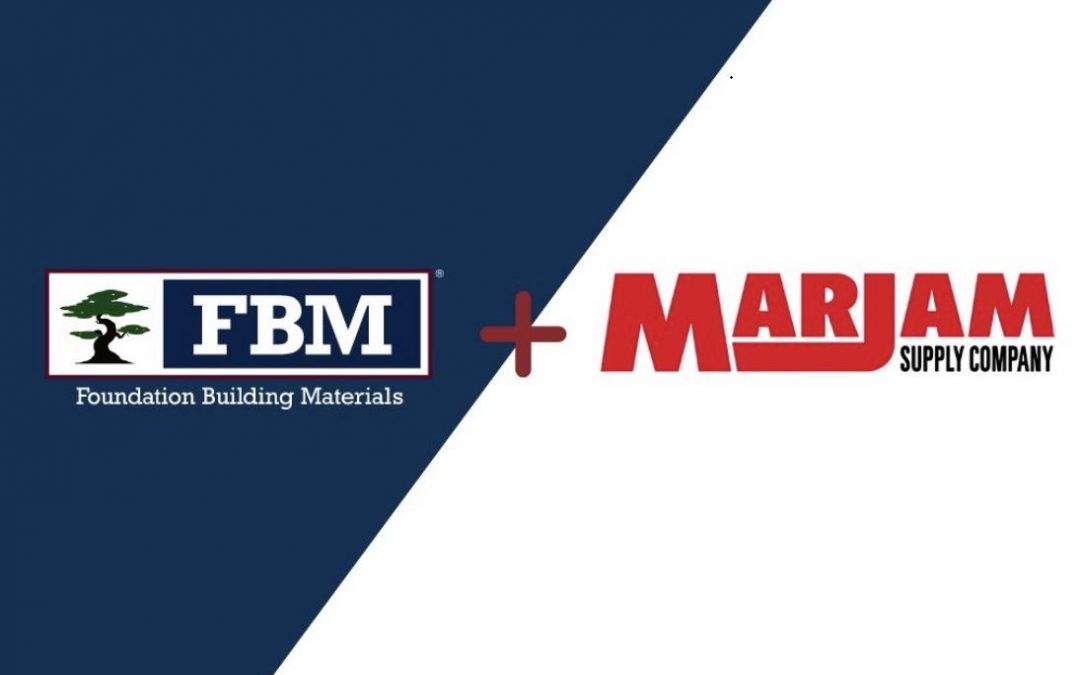 Foundation Building Materials acquires Marjam Supply Company