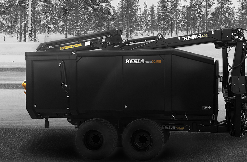 Kesla introduces forestCOMBI bioenergy platform for timber trailers