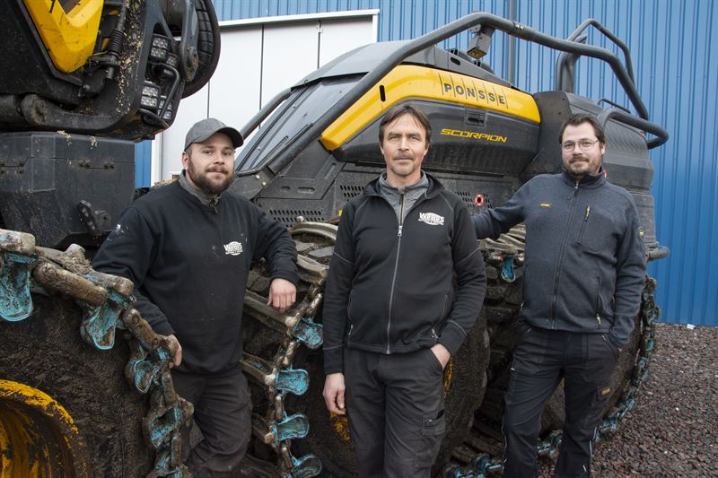 Ponsse opens service center at Webes in Kil, Sweden