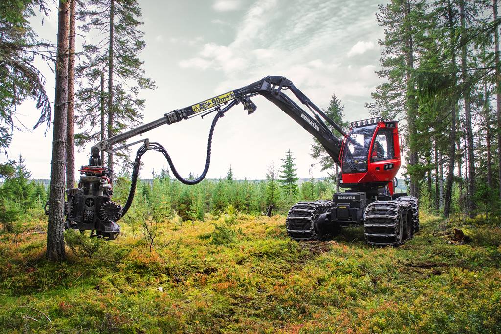 Komatsu Forest launches Komatsu Smart Crane for harvesters