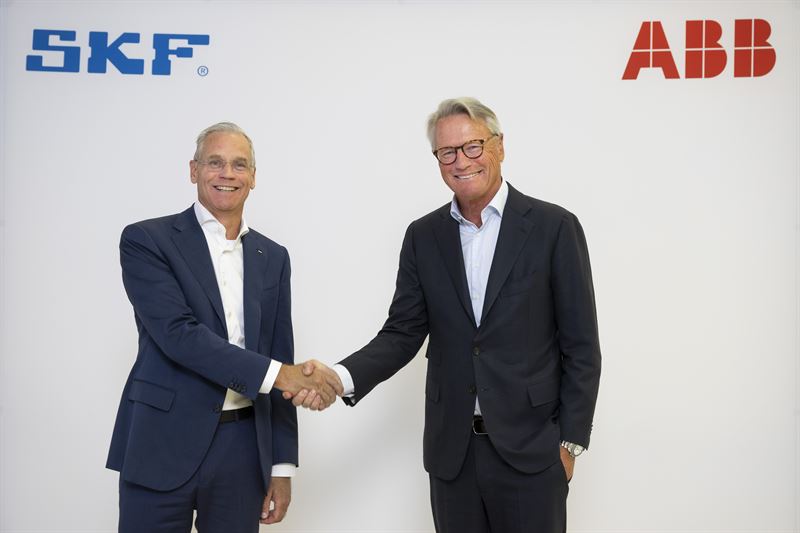 ABB and SKF increase collaboration on industrial automation