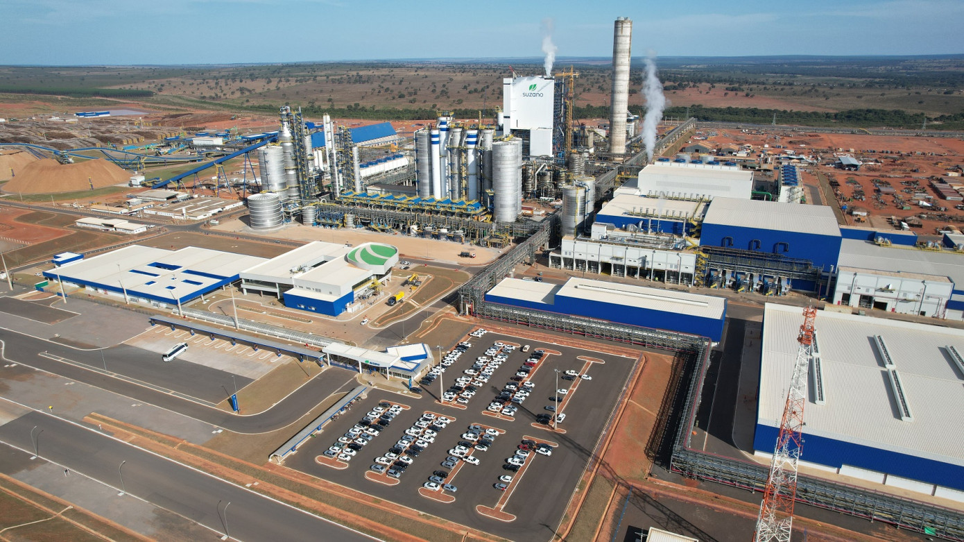 Suzano starts operation of world’s largest pulp production line