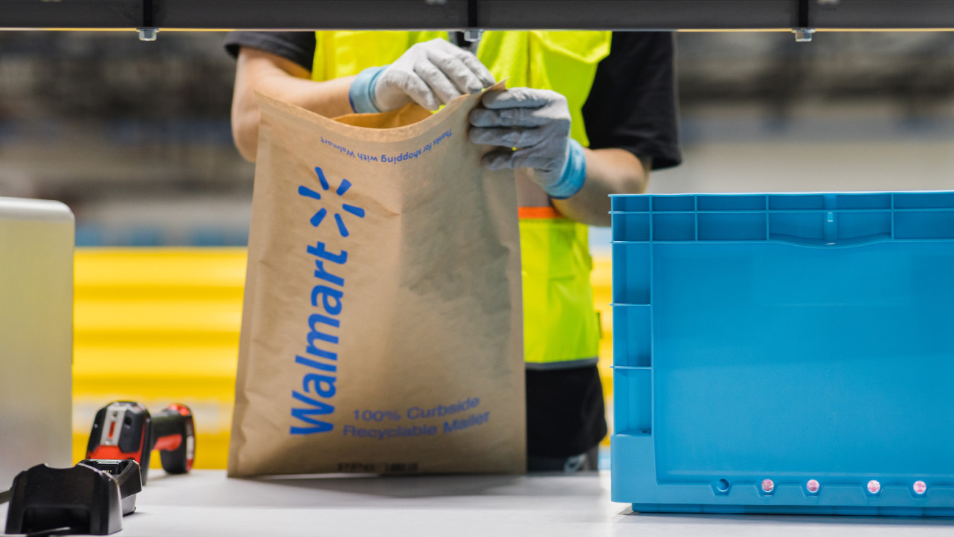 Walmart takes step towards sustainability by transitioning to cardboard packaging