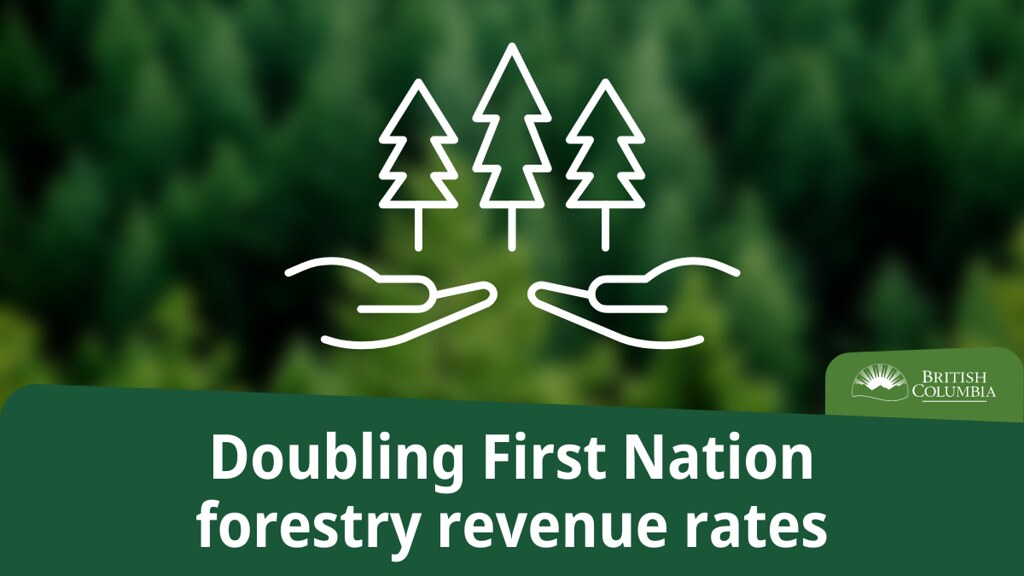 British Columbia increases forest revenue sharing with First Nations