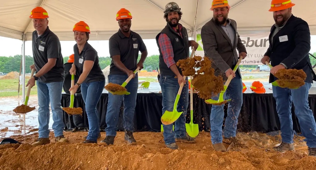 Roseburg breaks ground on new sawmill in Weldon, North Carolina