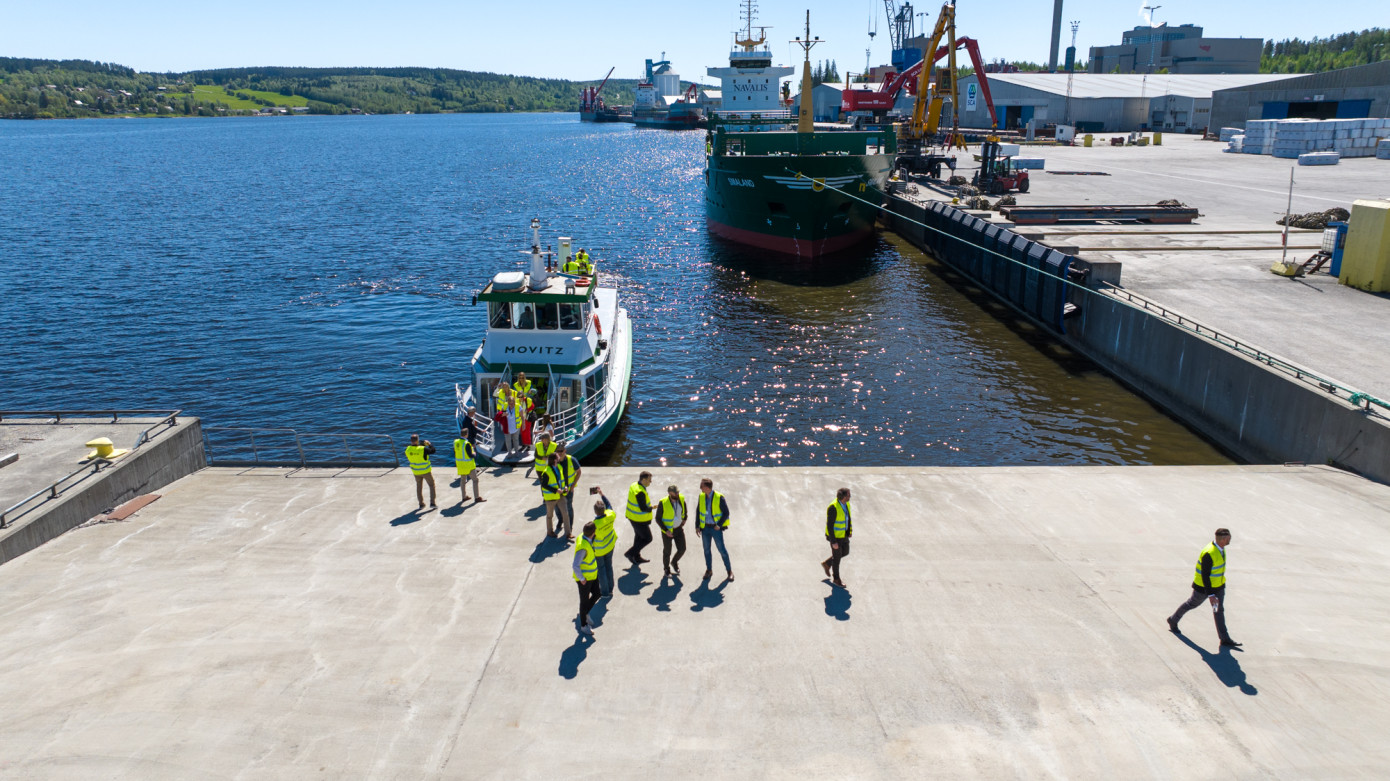 SCA inaugurates new logistics hub in Sundsvall, Sweden