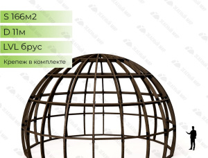 Каркасный дом Ель-Сосна (S-P) 166 м<sup>2</sup>