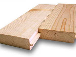 Siberian Larch Solid Wood Decking KD 32 mm x 140 mm x 6000 mm