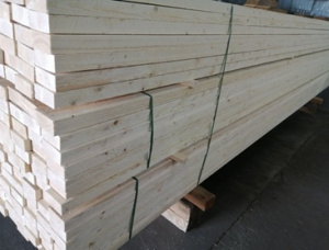 25 mm x 125 mm x 6000 mm KD R/S  Spruce-Pine (S-P) Lumber