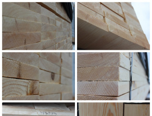 32 mm x 100 mm x 5100 mm KD R/S Heat Treated Spruce-Pine (S-P) Lumber