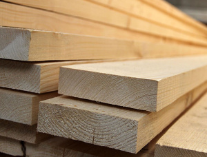 25 mm x 200 mm x 6000 mm GR S4S  Pine Lumber