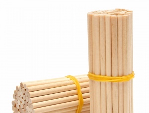 5 Bamboo Lollipop Sticks