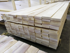 24 mm x 100 mm x 1000 mm KD R/S  Birch Lumber