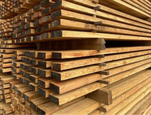 40 mm x 100 mm x 4000 mm AD R/S  Siberian Larch Lumber