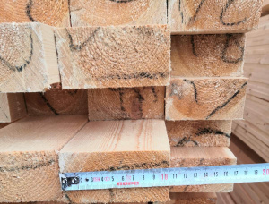 50 mm x 100 mm x 6000 mm KD R/S  Scots Pine Lumber