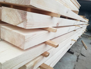 50 mm x 225 mm x 6000 mm KD R/S  European spruce Lumber