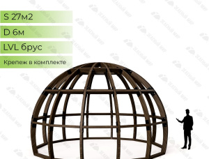 Каркасный дом Ель-Сосна (S-P) 28 м<sup>2</sup>